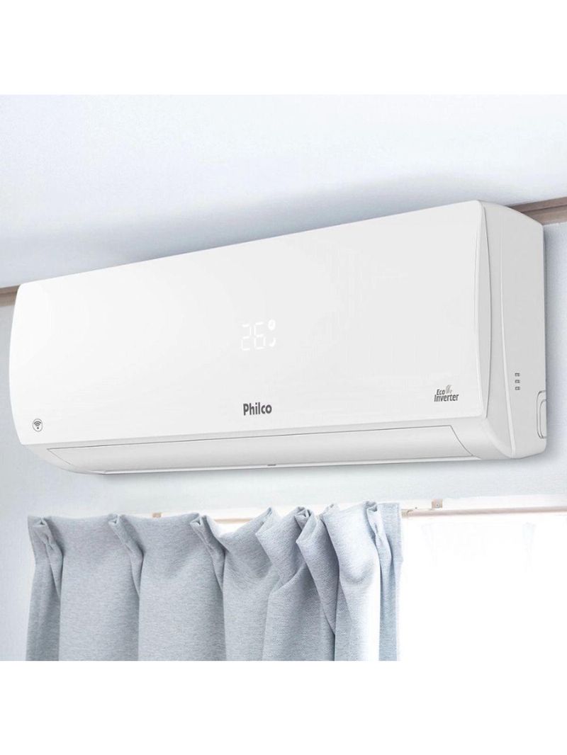 Ar-Condicionado Split Inverter Philco 12000 Btus Quente E Frio Econômico E Silencioso 220V