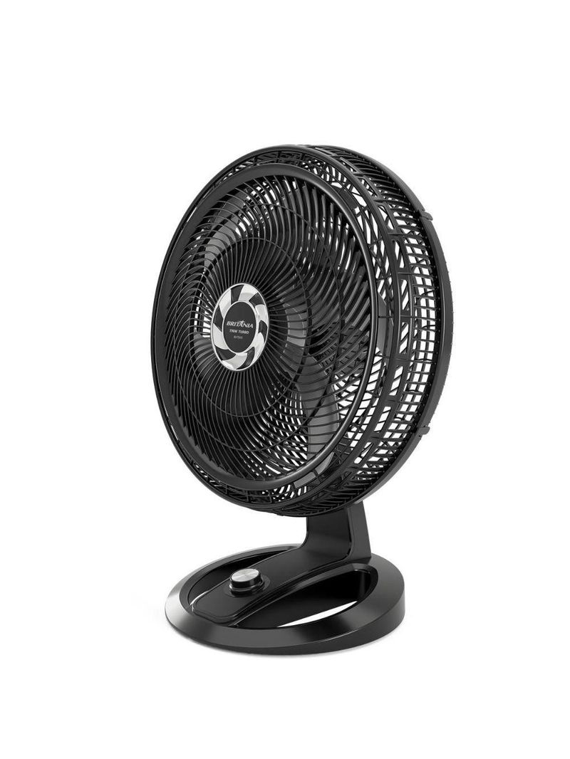 Ventilador De Mesa Britânia 2 Em 1 Maxx Force 6 Pás BVT500 Preto 220V