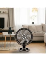 Ventilador De Mesa Britânia 2 Em 1 Maxx Force 6 Pás BVT500 Preto 220V