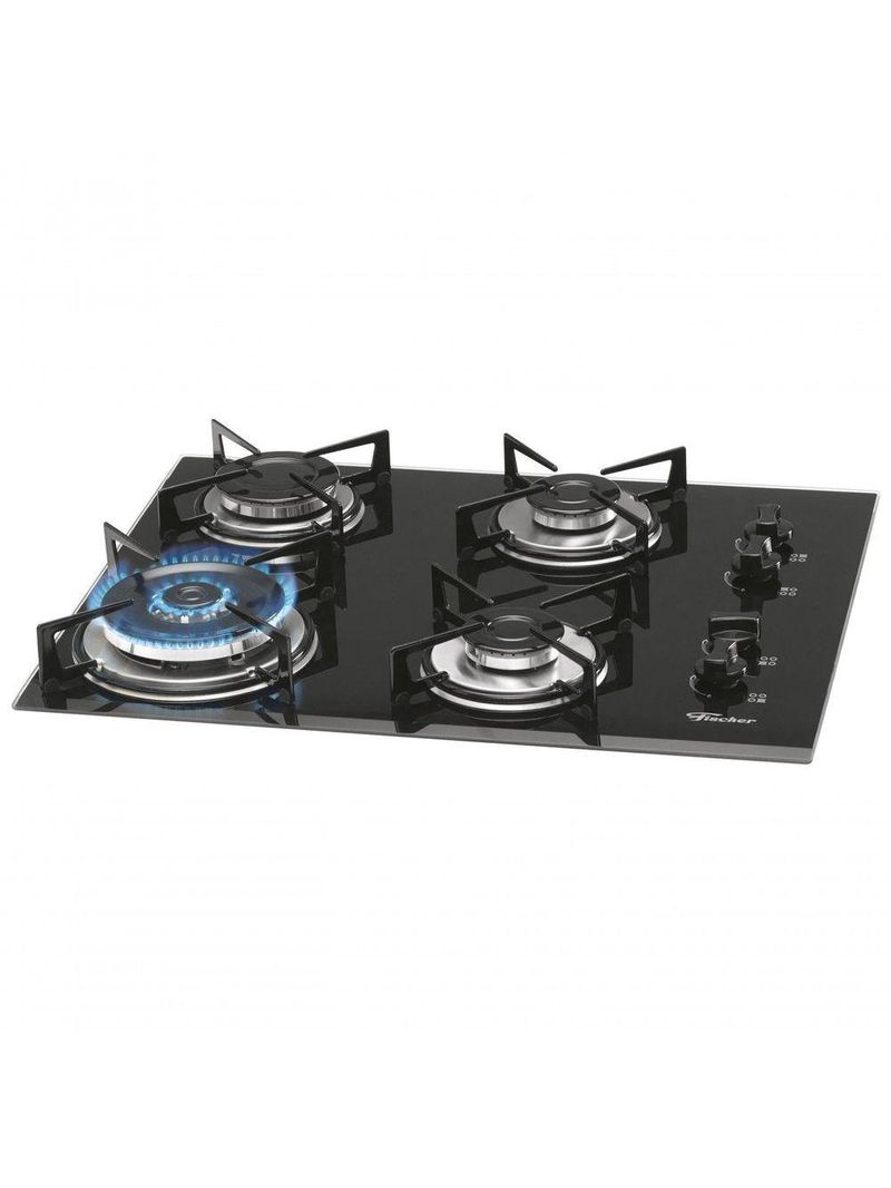 Fogão Cooktop Fischer 4 Bocas Tripla Chama 9788-12916