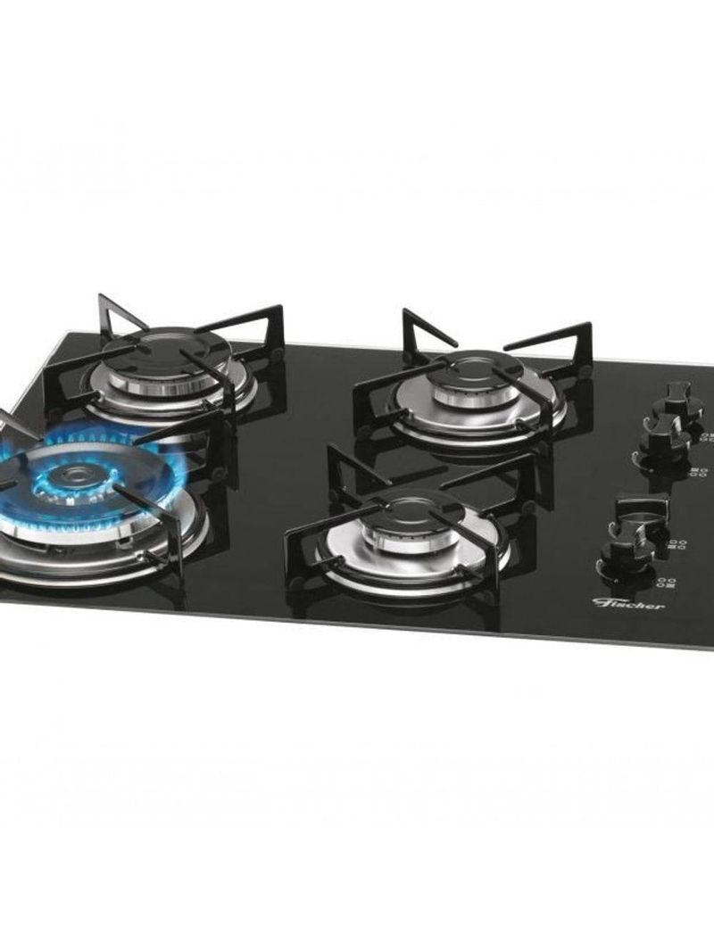 Fogão Cooktop Fischer 4 Bocas Tripla Chama 9788-12916