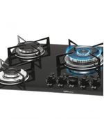 Fogão Cooktop Fischer 5 Bocas Tripla Chama Preto 1743-5733 Bivolt