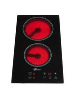 Fogão Cooktop Fischer 2 Bocas Elétrico Mesa Vitrocerâmica Touch 220v 30004-73474