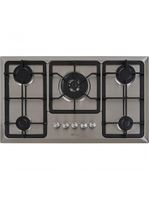Fogão Cooktop Fischer 5 Bocas Tripla Chama - Mesa Inox 23678-54121 Bivolt