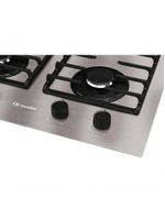 Fogão Cooktop 4 Bocas Ultra Chama MCG4BL Grade Dupla Mesa De Alumínio Mueller Bivolt