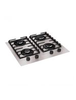 Fogão Cooktop 4 Bocas Ultra Chama MCG4BL Grade Dupla Mesa De Alumínio Mueller Bivolt
