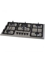 Fogão Cooktop Fischer 5 Bocas Tripla Chama - Mesa Inox 23678-54121 Bivolt