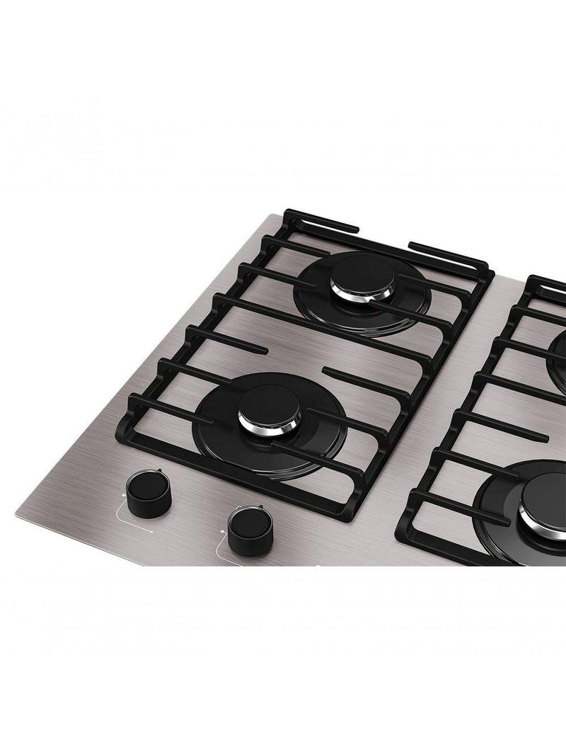 Fogão Cooktop 4 Bocas Ultra Chama MCG4BL Grade Dupla Mesa De Alumínio Mueller Bivolt