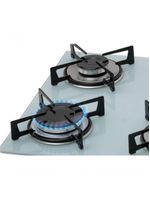 Fogão Cooktop Fischer 4 Bocas Gás Mesa Vidro - Branco 1519-5902