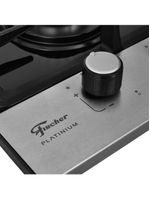 Fogão Cooktop Fischer 2 Queimadores Platinium 33795-92120 Bivolt