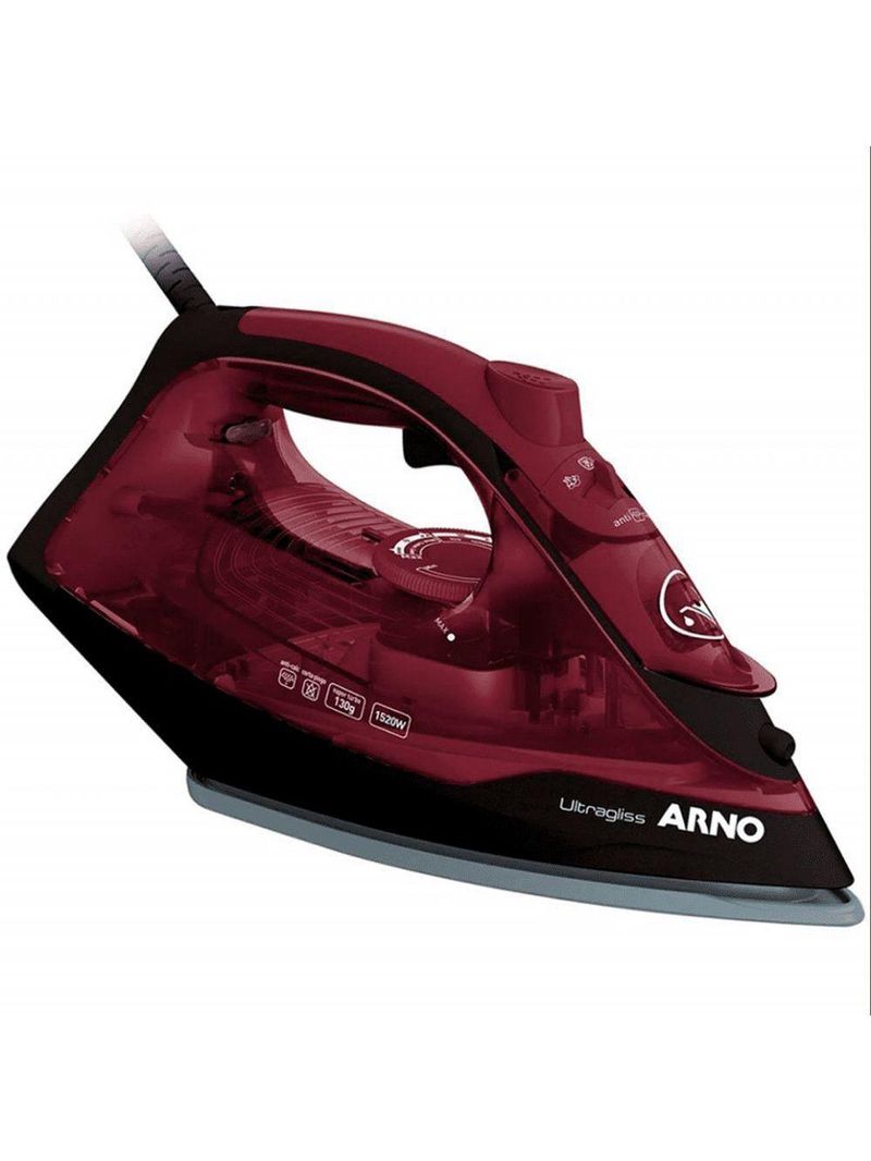 Ferro Vapor Arno Ultragliss Durilium Airglide - Fv288b3 Vinho 110V
