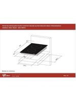 Cooktop De Indução Fischer 2 Bocas Com Touch Screen 220V