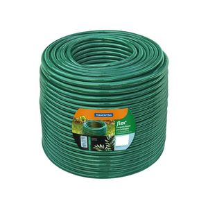 Mangueira Flex 3/4´´ Tramontina Verde em Pvc 3 Camadas 50M