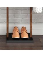 Cabideiro De Chão Multimóveis Cr35005 Nogal/Preto