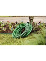 Mangueira Flex Para Jardim Tramontina Verde Com Faixa Preta Em Pvc 4 Camadas 30 M
