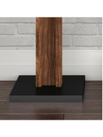 Cabideiro De Chão Multimóveis Vcr35004 Preto/Nogal