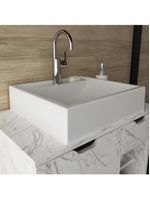 Cuba De Apoio Para Banheiro 40x10x38cm Branca