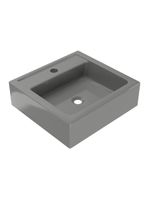 Cuba Sobrepor Banheiro Retangular 40x12x38cm Multimóveis Cr10146 Grafite