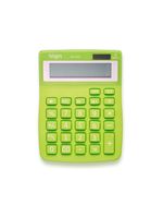 Calculadora De Mesa 4126 Verde 12 Dígitos Função Correção GPM Erase