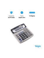 Calculadora De Mesa 4123 12 Dígitos Raíz Quadrada LCD