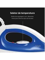 Ferro de Passar Iron Force Plus - Base Antiaderente Salva Botões 1100W 110V