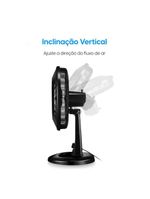 Ventilador Breeze Air 40cm 7 Pás 3 Velocidades Elgin 110V