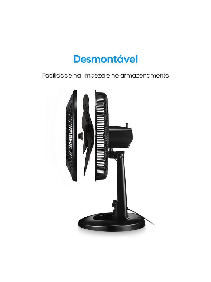 Ventilador Breeze Air 40cm 7 Pás 3 Velocidades Elgin 110V