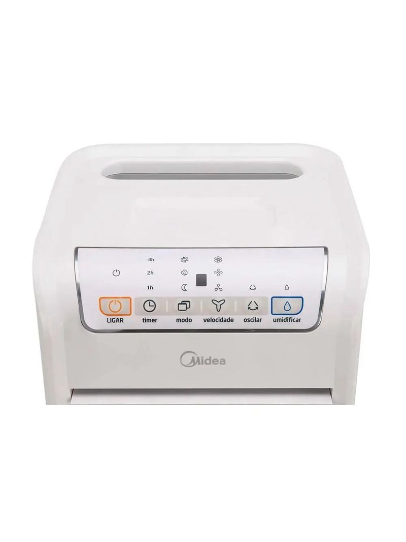 Climatizador de Ar Frio Midea Branco e Cinza AKAF2 220V