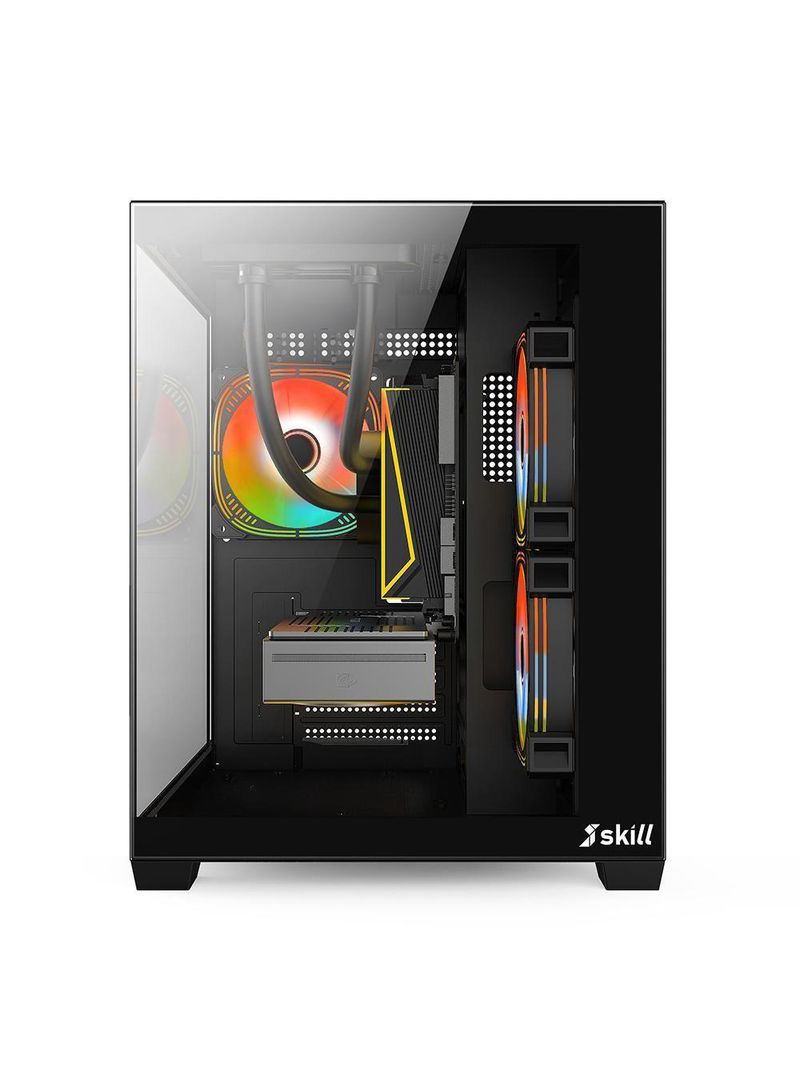 Pc Gamer Skill Aquarium I5 10400F 16GB 3200mhz Geforce GTX 1660 Ti 6GB SSD 512GB M2 Fonte 600W 80