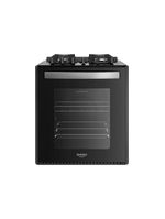 Fogão 4 Bocas De Embutir Dako Supreme Mesa De Vidro Preto Bivolt