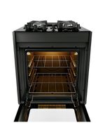 Fogão 4 Bocas De Embutir Dako Supreme Mesa De Vidro Preto Bivolt