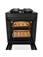 Fogão 4 Bocas De Embutir Dako Supreme Mesa De Vidro Preto Bivolt