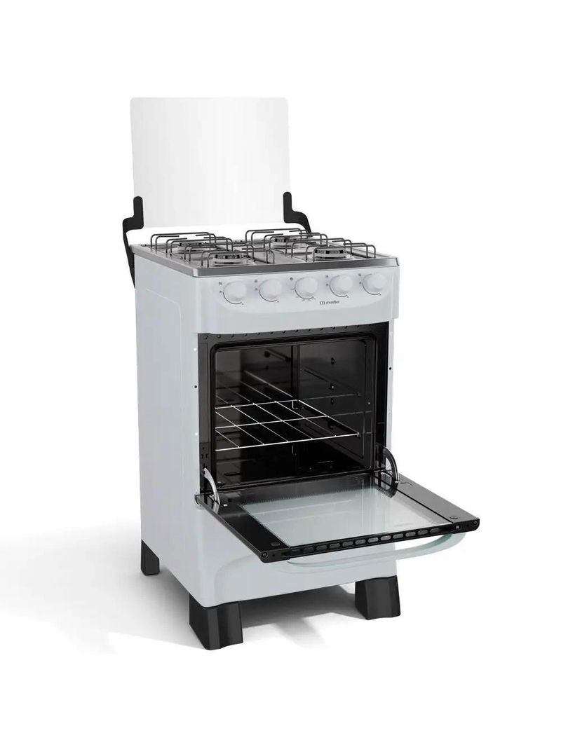 Fogão Mueller 4 Bocas Branco MFI4BA Bivolt