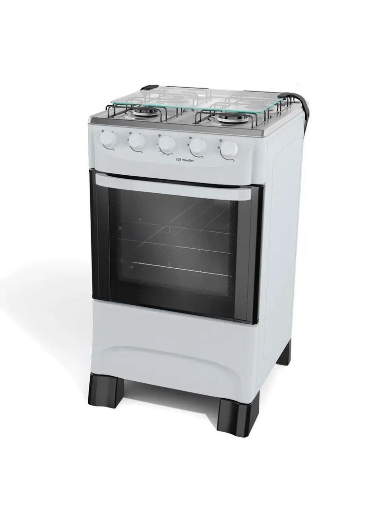 Fogão Mueller 4 Bocas Branco MFI4BA Bivolt