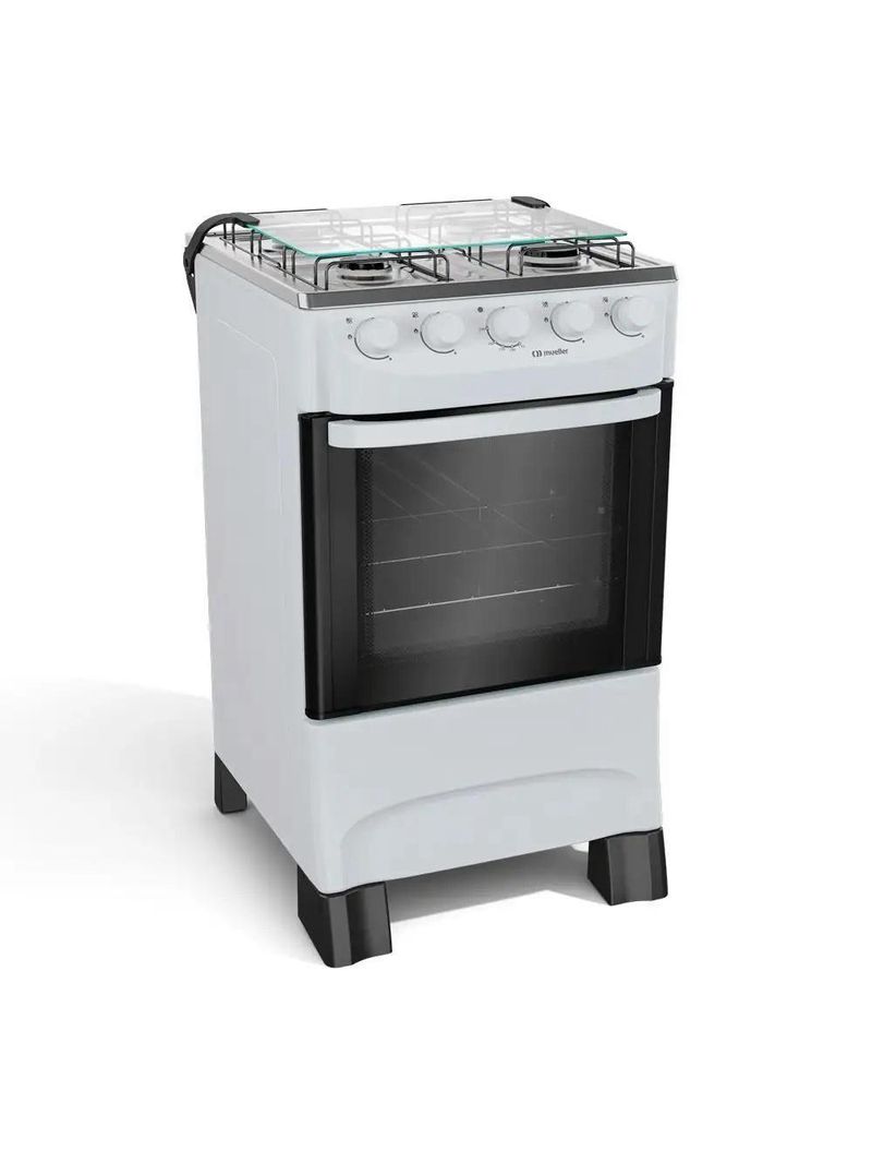 Fogão Mueller 4 Bocas Branco MFI4BA Bivolt