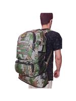 Mochila Resistente Impermeavel Camuflada Grande 5 Bolsos Camping Trilha Aventura Viagem