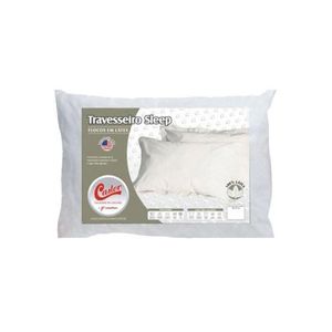 Travesseiro Látex Sleep Flocos  p/Fronha 50x70 (65x45x15) - Castor