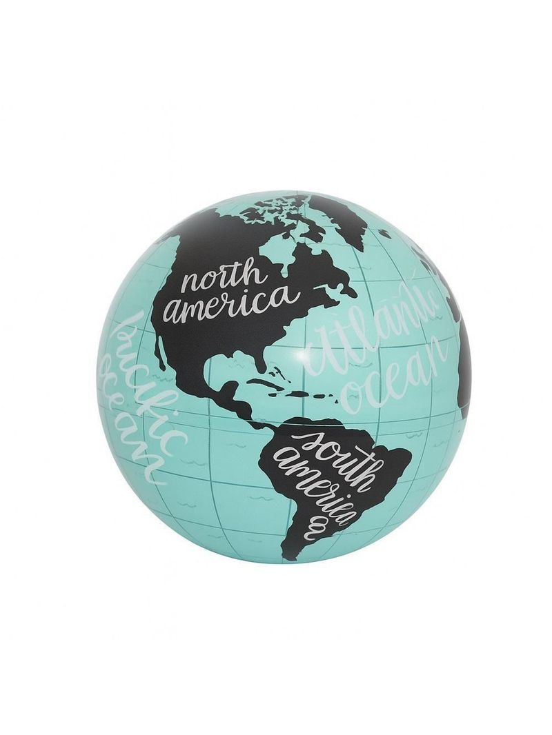 Globo Terrestre Luminaria Decorativa Mapa Mundi Iluminacao Led E Movimento Automatico Escritorio