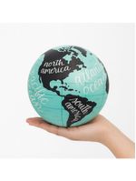 Globo Terrestre Luminaria Decorativa Mapa Mundi Iluminacao Led E Movimento Automatico Escritorio