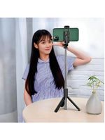 Bastão De Selfie Com Tripé Para Celular Com Controle Dispara