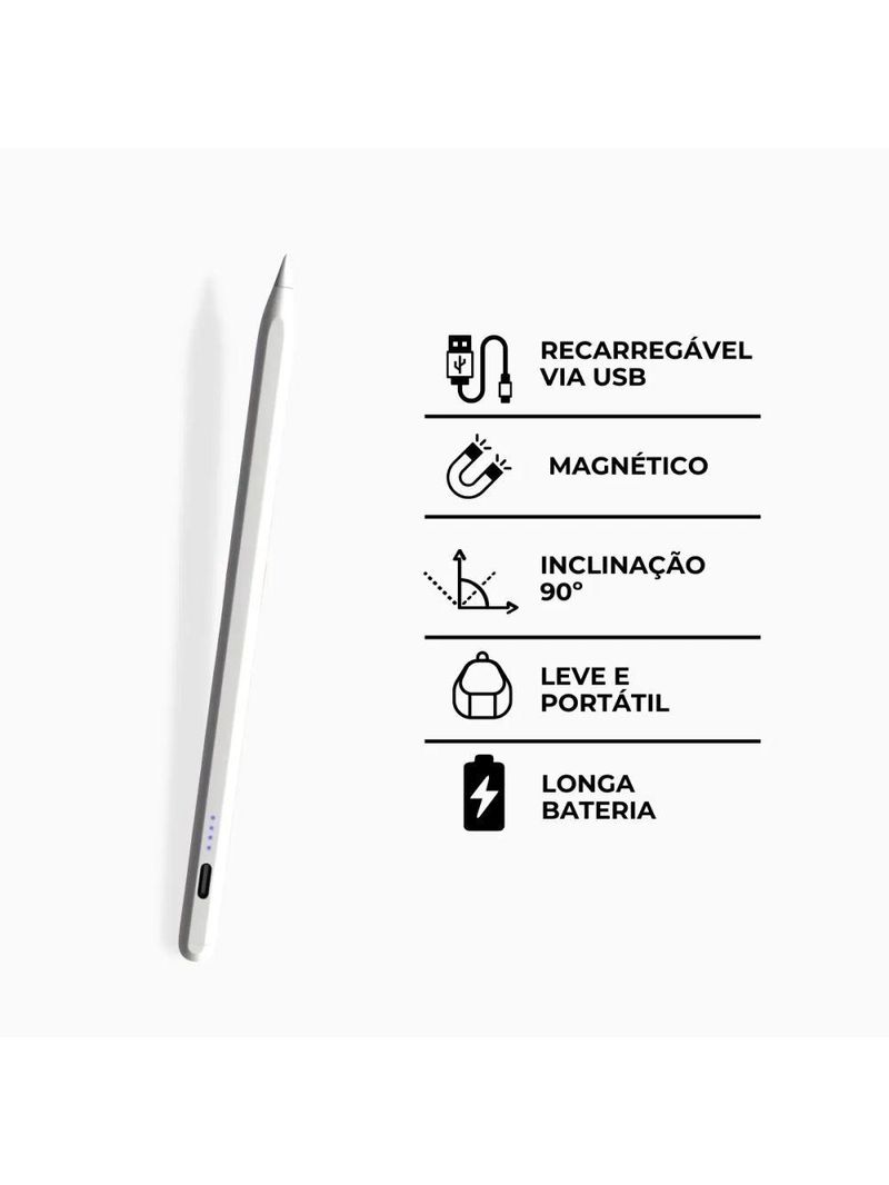 Caneta Digital Universal Touchscreen Ponta Fina