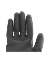 Luva Poliéster Helanca Xg Preto Palma Pu Ca30909 - Vonder