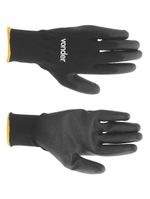 Luva Poliéster Helanca Xg Preto Palma Pu Ca30909 - Vonder