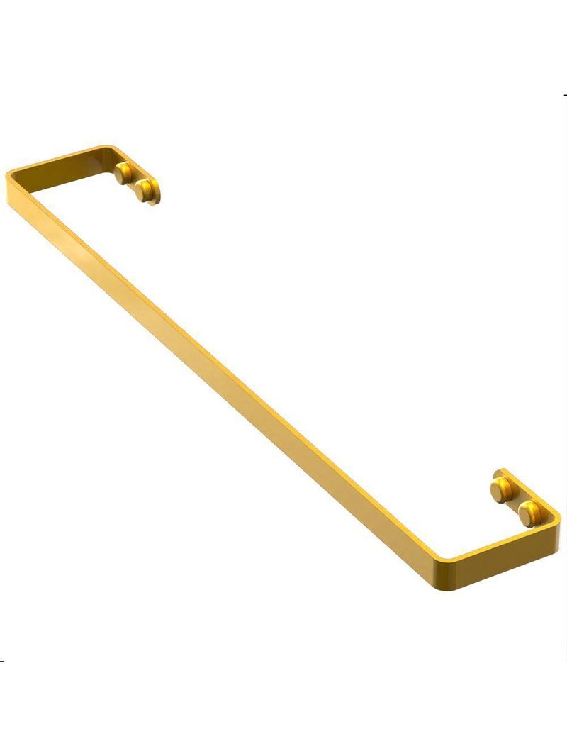 Porta Toalha De Banho Para Banheiro Dourado Plus