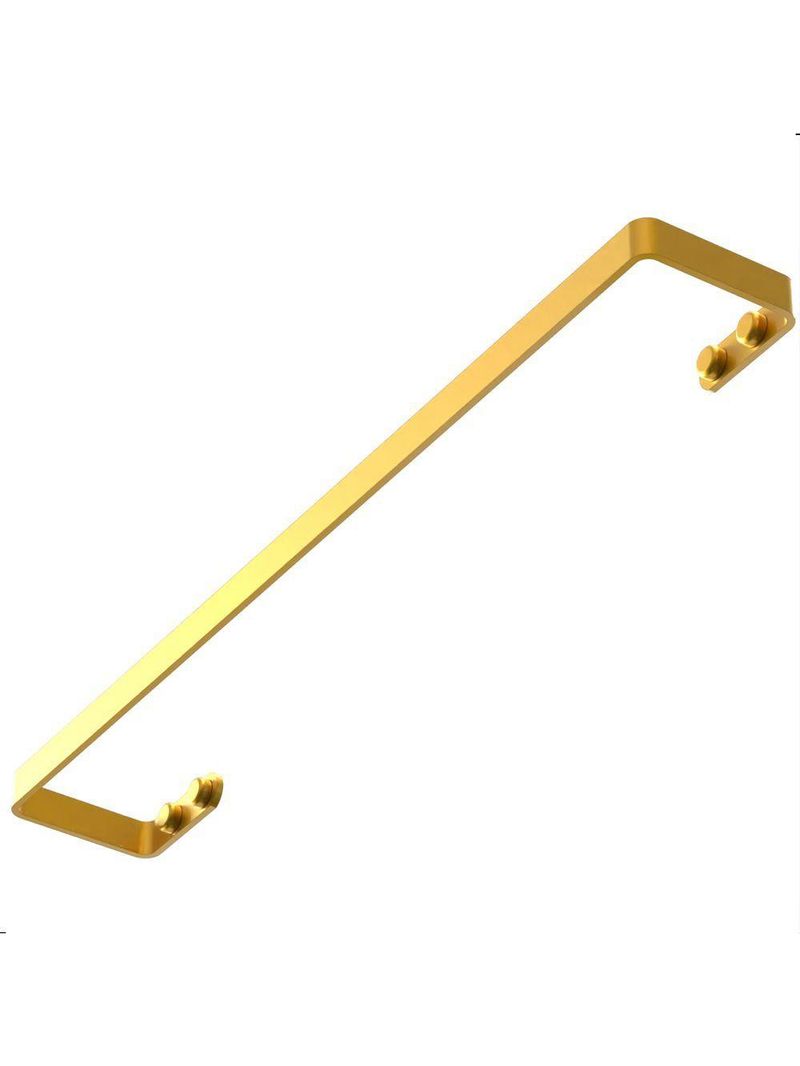 Porta Toalha De Banho Para Banheiro Dourado Plus