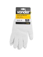 Luva De Malha 3 Fios Lmv 3 Branca Encartelada Vonder