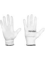 Luva De Helanca Branca Com 06 Pares Vonder