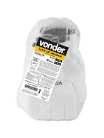 Luva De Helanca Branca Com 06 Pares Vonder