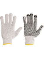 Luva Malha 3 Fios Lmv 3 Branca Pigmentada Encartelada Vonder