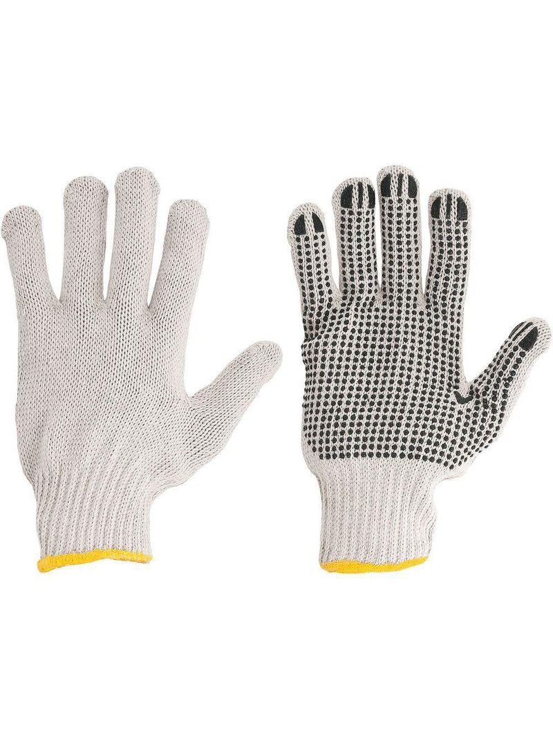 Luva Malha 3 Fios Lmv 3 Branca Pigmentada Encartelada Vonder